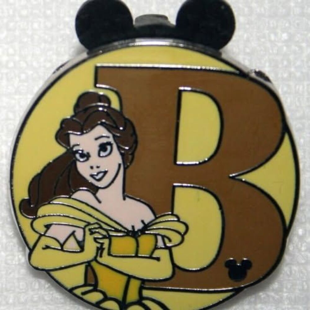 WDW - Hidden Mickey Series III - Alphabet - Belle (B)